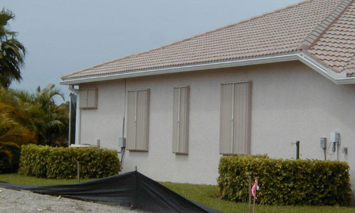 Hurricane protection project - Spectre of Naples