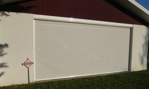 Lanai screen installation project - Spectre of Naples