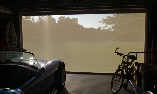 Lanai screen installation project - Spectre of Naples