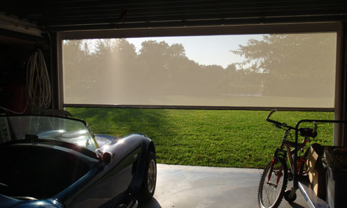 Lanai screen installation project - Spectre of Naples