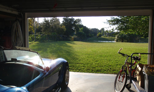 Lanai screen installation project - Spectre of Naples