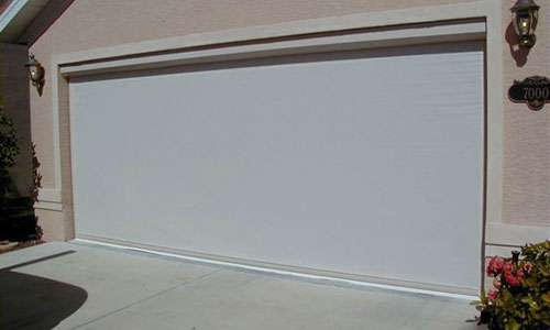 Garage door screen installation project