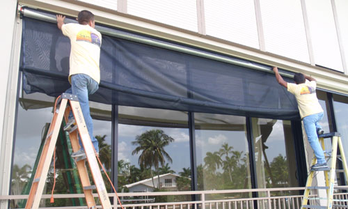 Titanscreen installation project