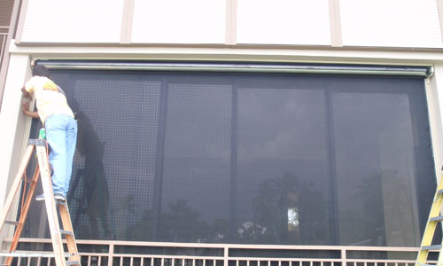 Titanscreen installation project